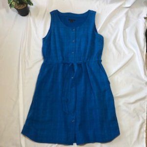 Tommy Hilfiger Blue Button Up Dress Size L